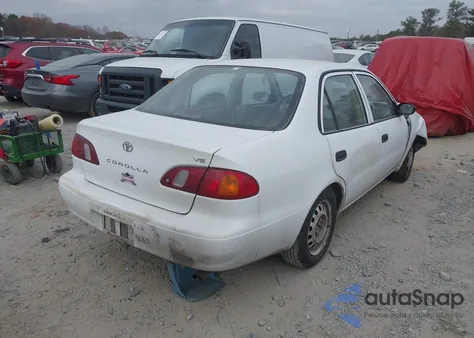 1999 Toyota Corolla из США, поврежденный, VIN INXBR12E1XZ245420